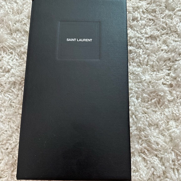 NEW IN BOX Authentic Yves Saint Laurent Embroidered Polka Dot Espadrilles - Picture 4 of 11